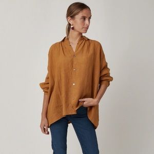 Woven Linen Shirt